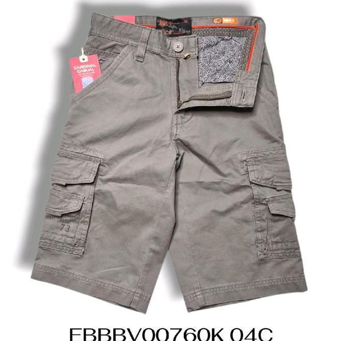 Cardinal Cargo Pendek Cardinal Original Cargo Pendek Abu Silver 0600