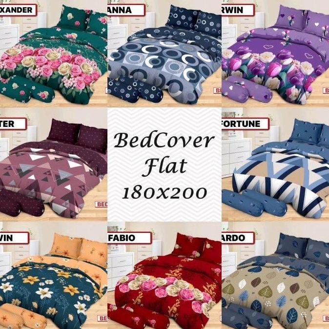 TERLARIS BEDCOVER BONITA EMILIA FLAT 180X200
