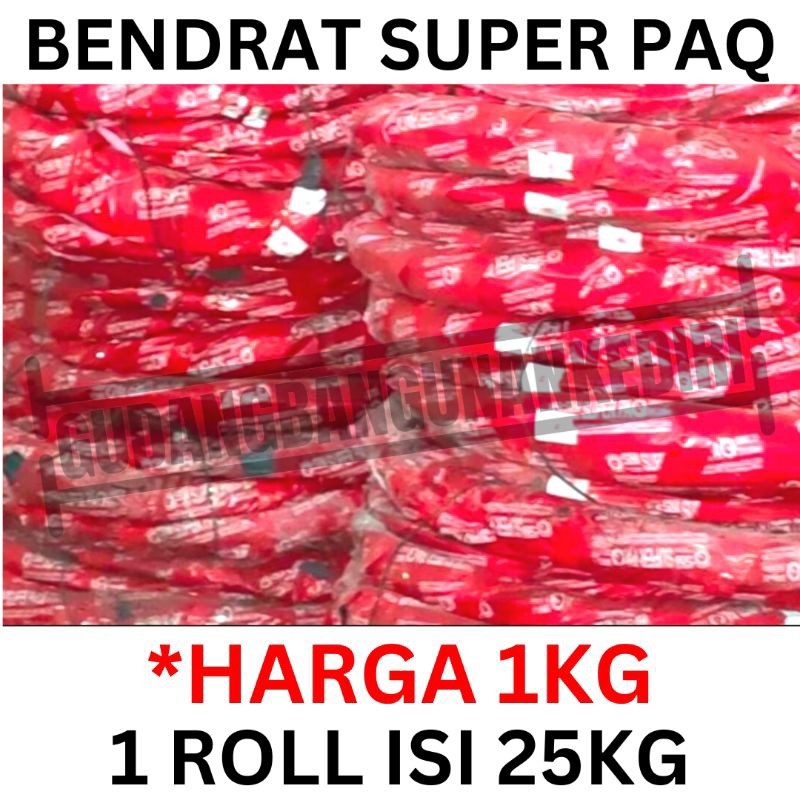 Kawat Bendrat Besi Superpaq Super Paq Asli 1Kg