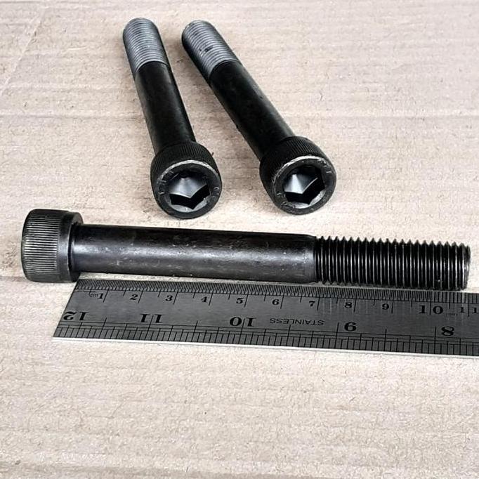 BAUT L BAJA M14X110 / BAUT L BAJA M14 X 110 / BAUT M14X110 BAJA HITAM murah