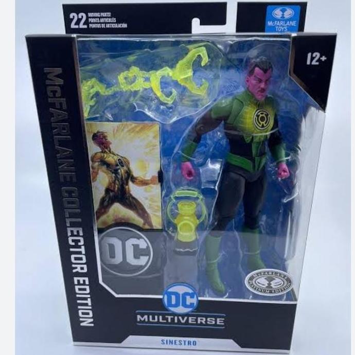 McFarlane Collector Edition Green Lantern Sinestro Platinum