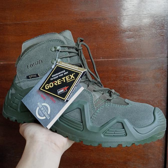 Sepatu Lowa Tactical / Sepatu Lowa China / Sepatu Lowa 6 Inch - Hijau