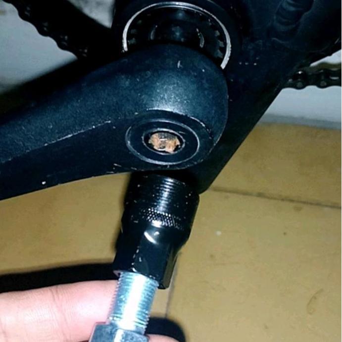 Kunci crank tracker treker sepeda bb kotak octalink kunci buka Alat pasang crank arm sepeda bb Outdo