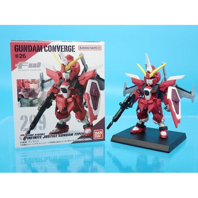 FW GUNDAM CONVERGE #26 [#297 RX-78-02 #298 Cucuruz Doan Zaku #299 Infinite Justice Type II #300 Ecli