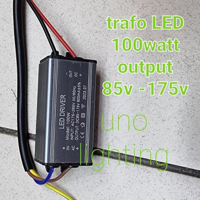 trafo led pju dan sorot 100w 100watt - driver led smd 100 watt