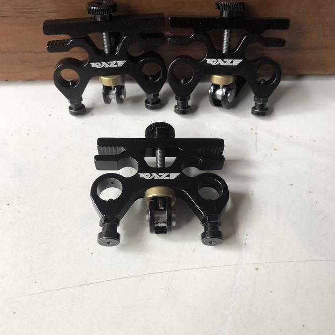 Braket Mounting Pedal QR Quick Release Sadel Alloy Raze Syte Litepro