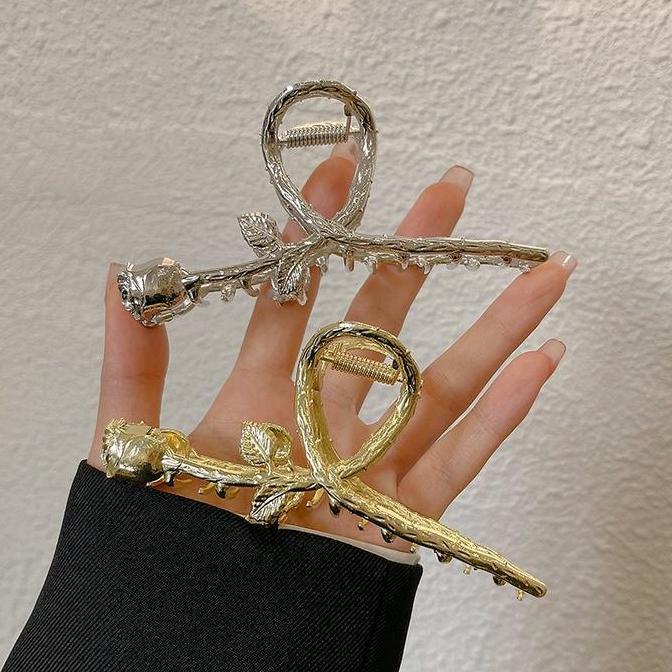 Daisy Jepit Bunga Putih Jepitan Rambut Korea Kep Metal