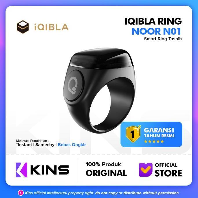 NEW - iQibla Zikr Ring NOOR N01 Cincin Tasbih Digital / iQibla NOOR N01