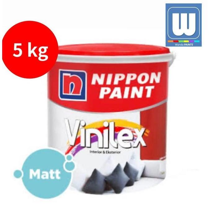 Cat Tembok Vinilex 5 Kg Nippon Paint Vinilex Kembang 5Kg