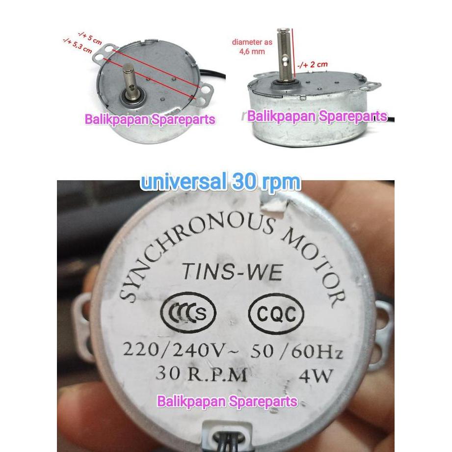 *****] Rotary kipas angin Swing kipas angin Synchronous kipas angin 30 Rpm