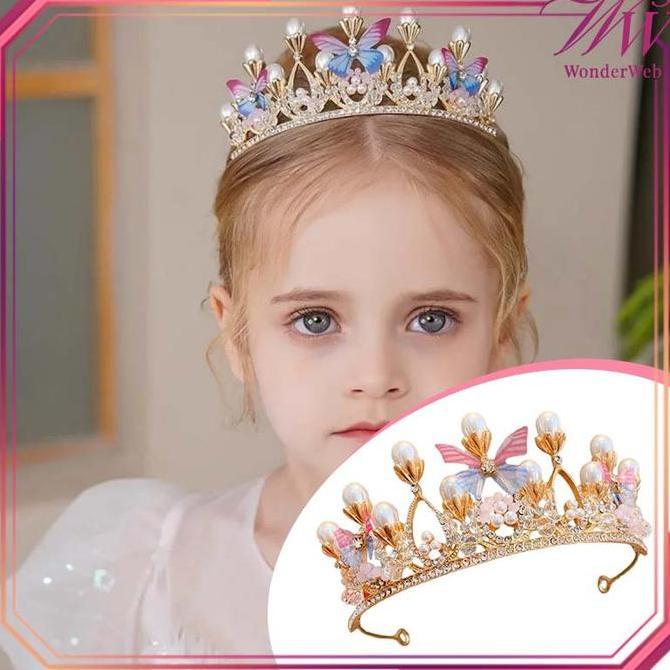Mahkota Ulang Tahun Anak Perempuan Mahkota Rapunzel Perhiasan Indah Mahkota Birthday Girl Makota Ula
