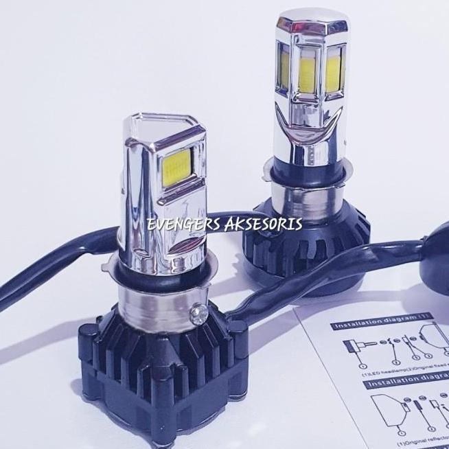 Lampu Hid Depan 6 Led3 Led Kipas Motor Miovariovixionbeatverzarevobladejupitermx Kingvega