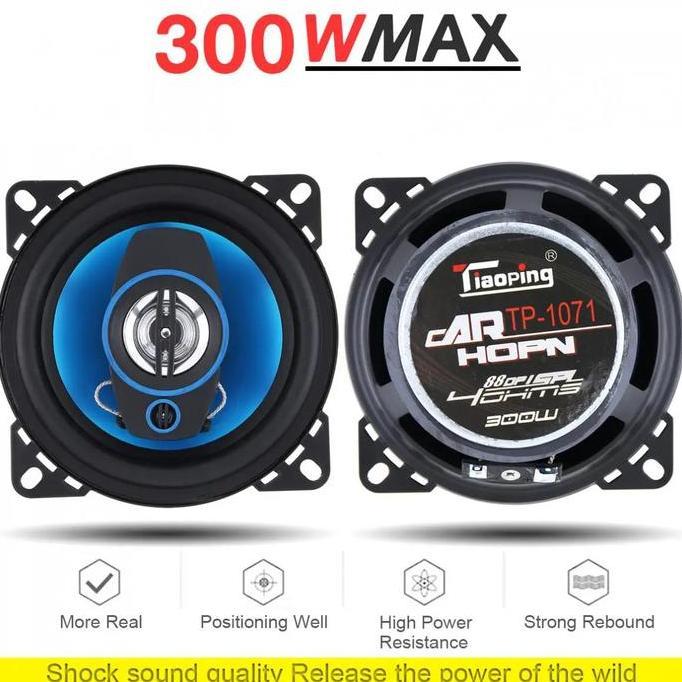 Speaker Subwoofer Mobil 4 Inch Strong Rebound 300W