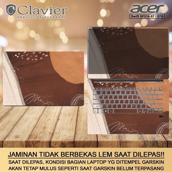 Cover Garskin Laptop Acer Swift 3 SF314-57-34KV 39MQ Bening Fullbody