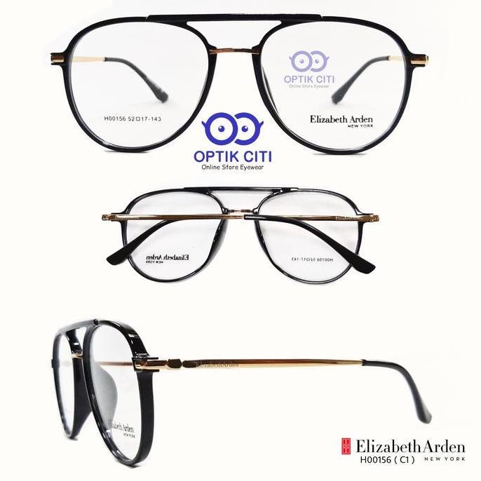 frame kacamata wanita elizabeth arden 00156 grade original