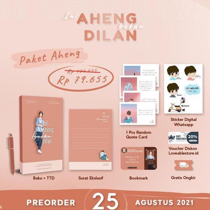 Ready Novel Ini Aheng Bukan Dilan - Nichinisya