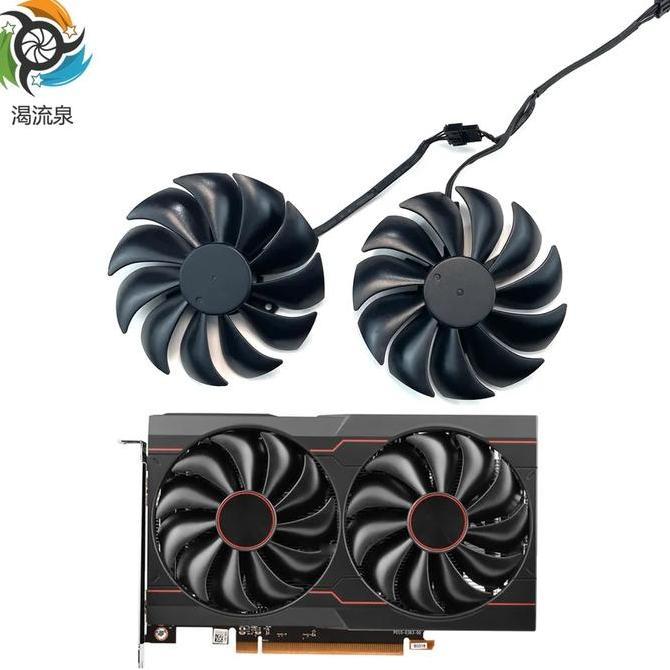 Fan Kipas vga Rx 6500 Xt sapphire PULSE 85mm 4pin