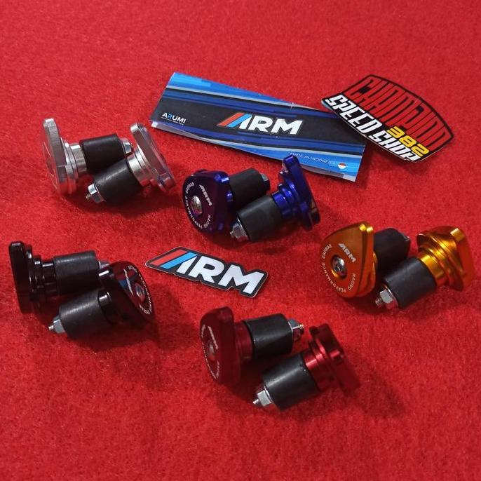 Bar End Jalu Bandul Stang Pipih Arumi ARM All New NMAX 2020 2021 2022