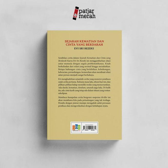 Ready Buku Sejarah Kematian dan Cinta yang Berdarah - Evi Sri Rezeki - JBS
