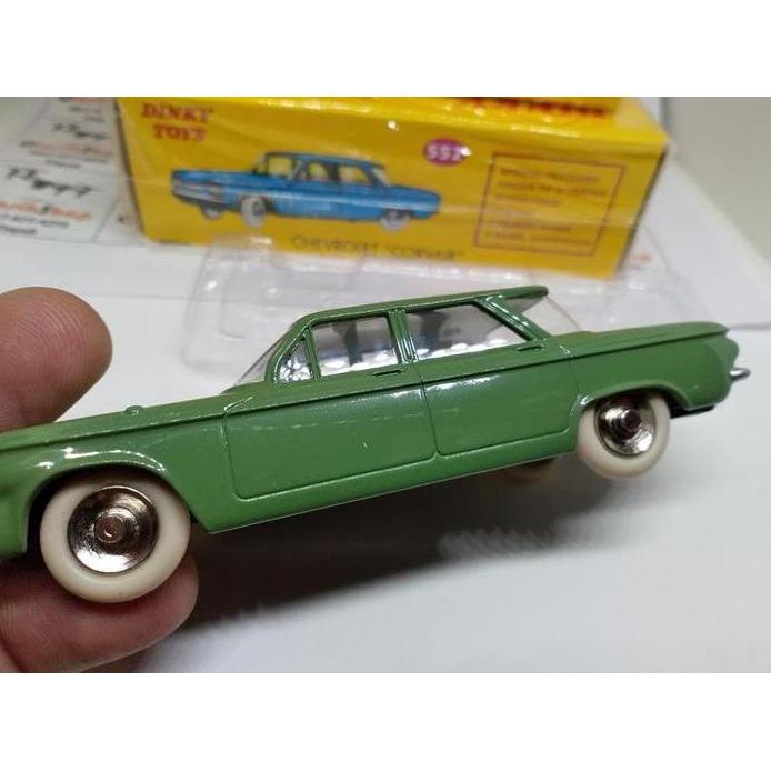 1:43 Dinky Toys 552 Chevrolet Corvair Models Diecast jadul