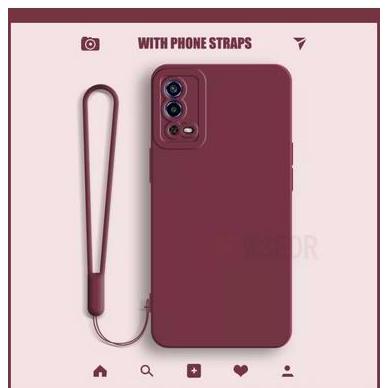 Ready Case  untuk Oppo A55 Baby Skin FREE tali Silicone Candy Dove Macaron Pro