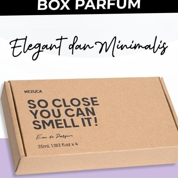 Dapat 4 Parfum Mezuca 35Ml Eau De Parfume Bpom Halal Free Box Perfume
