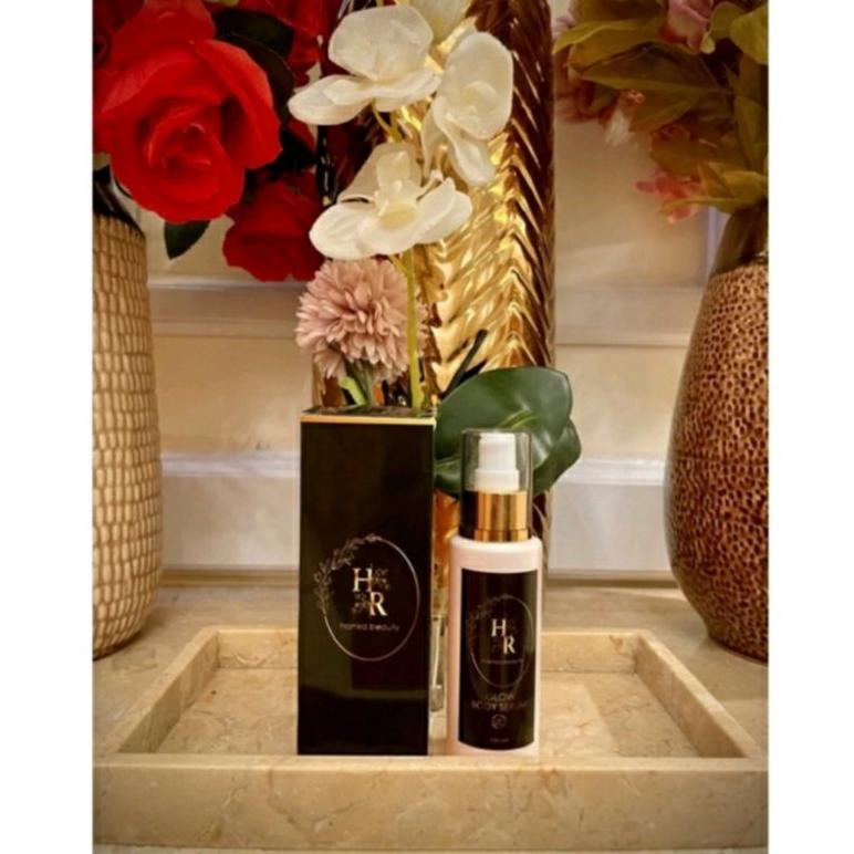 NEW ( Stok Baru ) Glow Body Serum Hamra Beauty 100ml Pemutih kulit Badak [terbaik][terlaris]