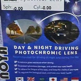 New  Lensa Noya Day&Night Driving Photochromic 1.56