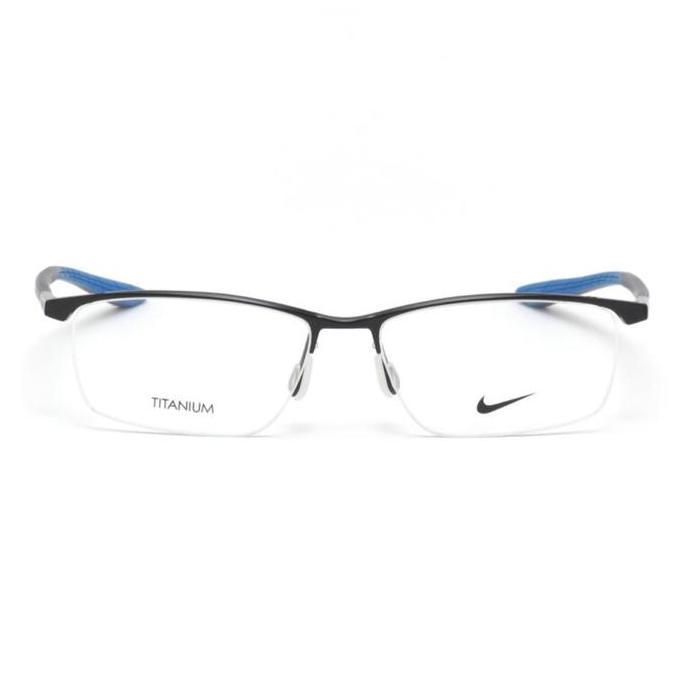 New  FRAME KACAMATA NIKE 6077AF 003 57-16-145 titanium original
