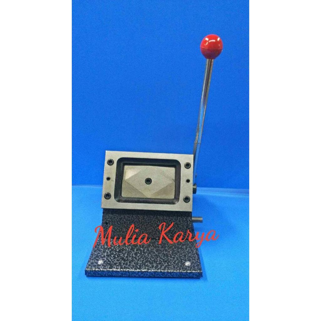 Plong ID Card pemotong Pvc instant Mesin plong id card