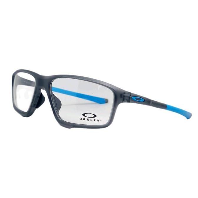 New  Frame Kacamata Oakley Crosslink Zero A OX8080-0158 Satin Grey Smoke Original