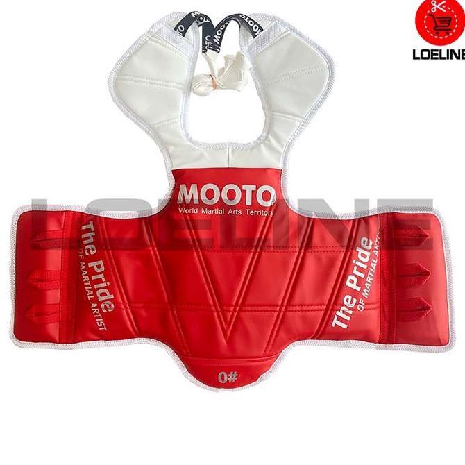 Body Protector Pelindung Badan Taekwondo Mooto Dua Sisi