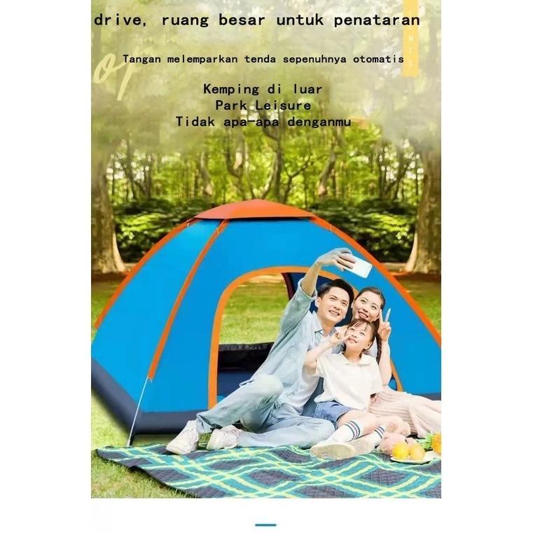 Terlaris Tenda Camping Dome Waterproof Otomatis 6 Orang 4 Orang Anti Air Free Tas 2-4 Orang Orang Ou