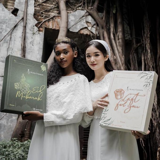 BIG SALE - (BOX ONLY) HAMPERS RAMADHAN MUSLIM AGNES HIJAB OFFICIAL SHOP