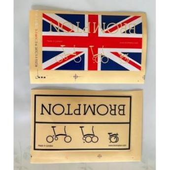 STICKER SET UNTUK SEPEDA LIPAT BROMPTON LIMITED EDITION