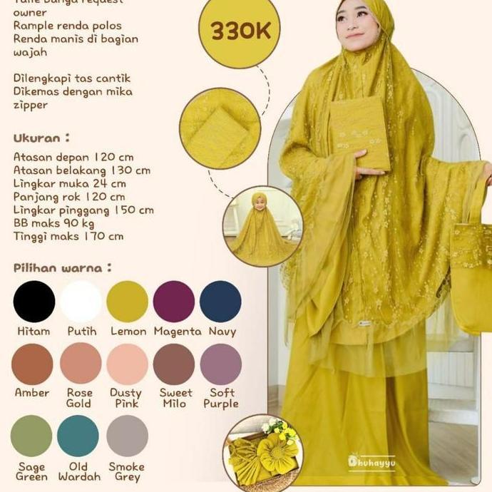Mukena Rusia Dalanova Original Terlariiiiisss