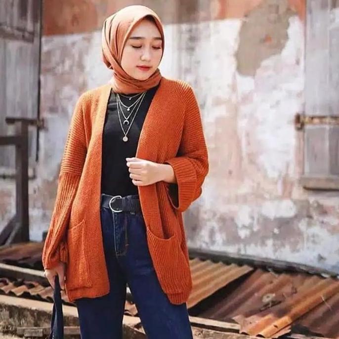 LOOCY CARDY - CARDIGAN RAJUT OVERSIZE