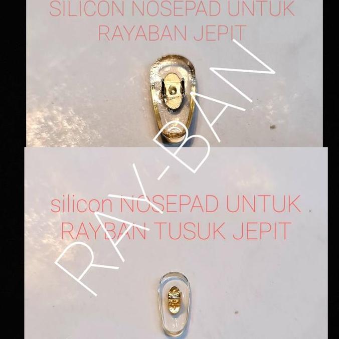 silicon nosepad untuk rayban frame/sunglasses, murah