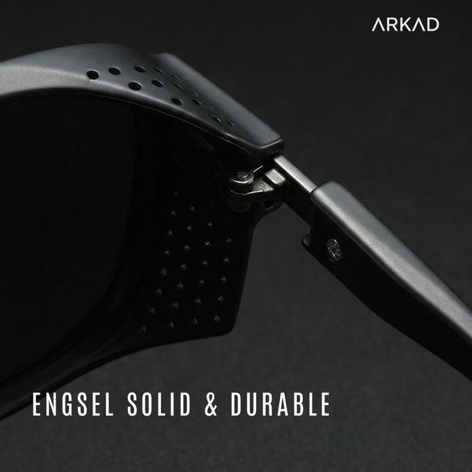 [Kacamata Riding] Rideron - Kacamata UV400 Polarized Anti Debu Anti Silau Original murah