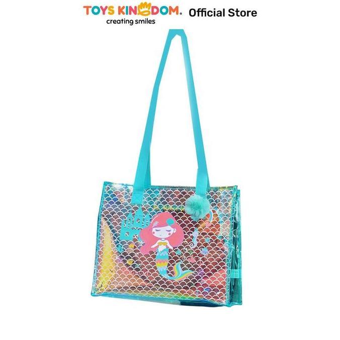 KIDDY STAR TOTE BAG ANAK MERMAID - BIRU