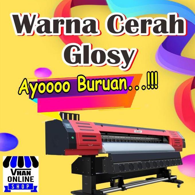 Ready  Cetak Spanduk Banner Jualan Jus Segar dan Es Campur