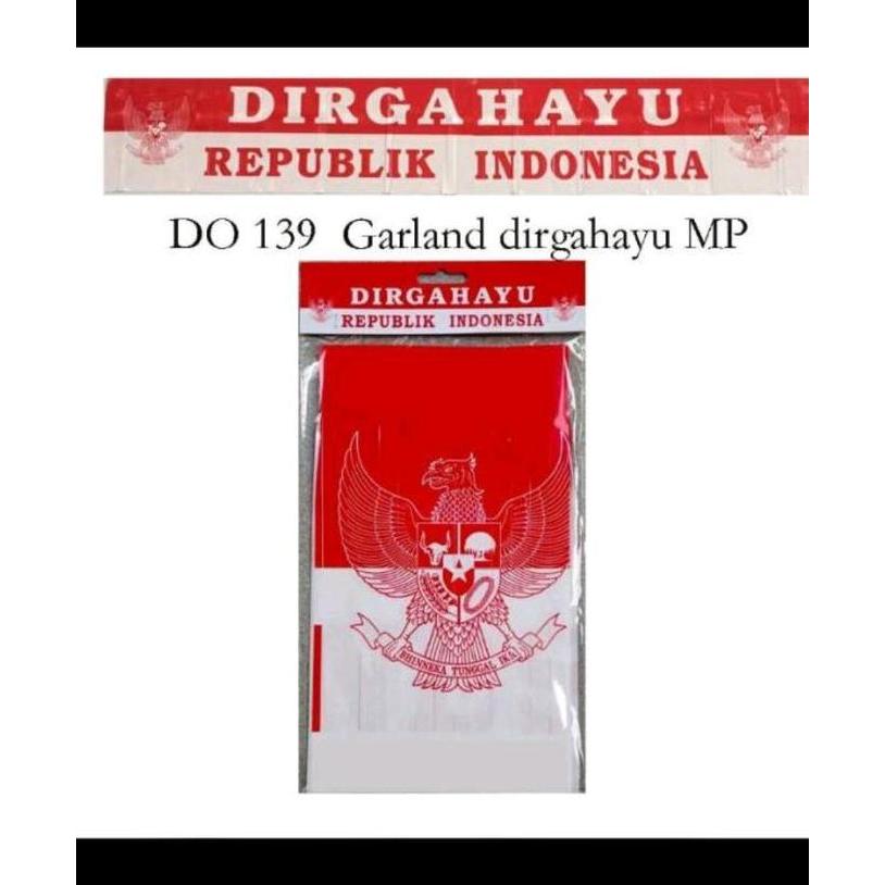 Ready !!! Rumbai Dirgahayu RI / Banner dirgahayu RI 17agustusan Tebal