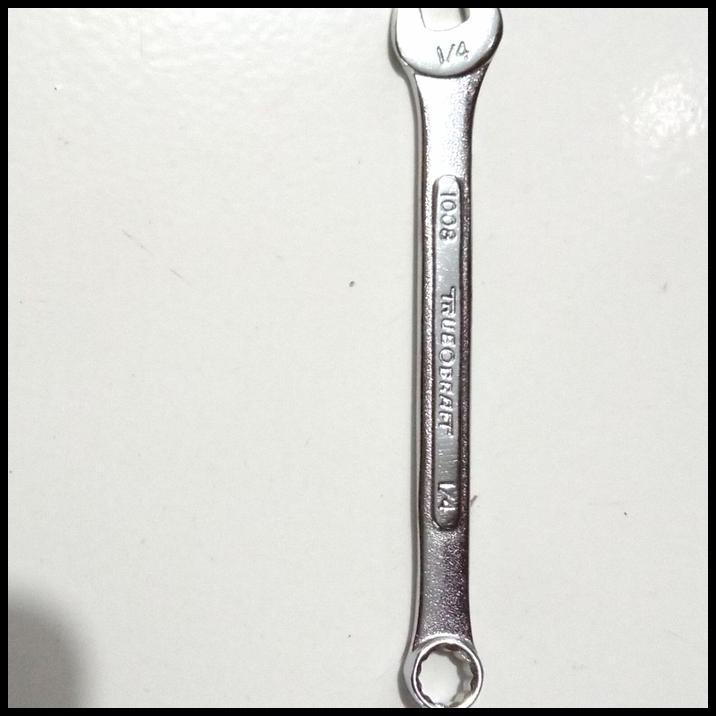 HOT DEAL KUNCI RING PAS 1/4" INCI (MEREK TRUECRAFT, JAPAN)