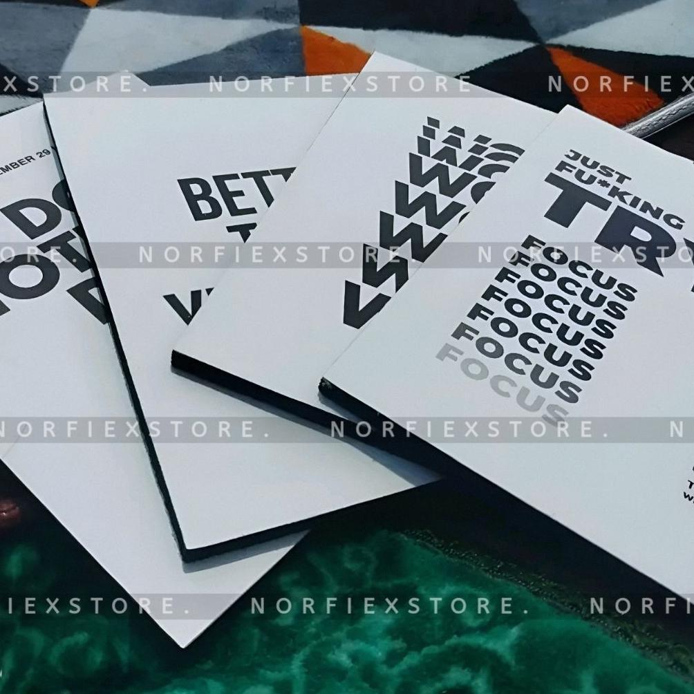 Grosir Hiasan Dinding Kamar Aesthetic Poster Dinding Motivasi Bw Pajangan - Wall Decor