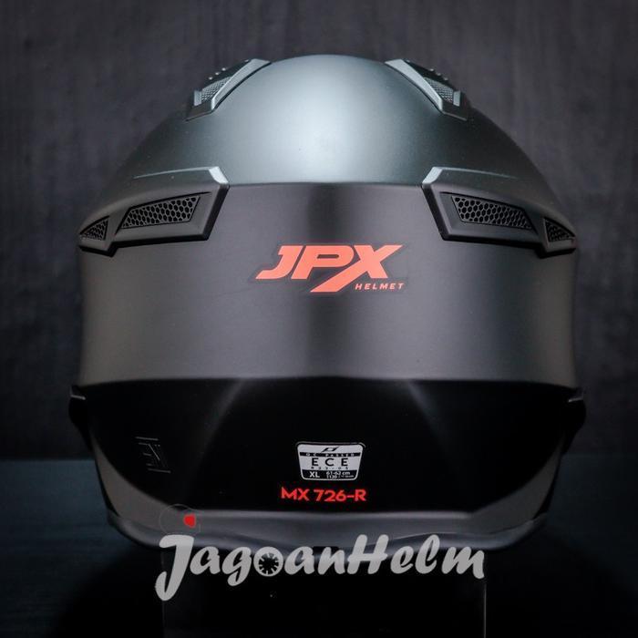 Jpx Helm Mx726R Solid | Mx726 R Crossover Mx 726R Helmet Motor Original Dan Terpercaya