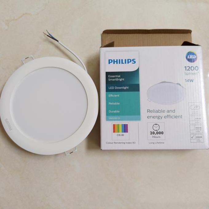 Leggero- Downlight Philips Led Dn020B G3 Led12 14W / 14 Watt 6" Dn020 B