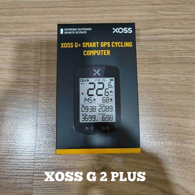 Paket XOSS G2 Plus New Generation Speedometer Sepeda GPS Strava