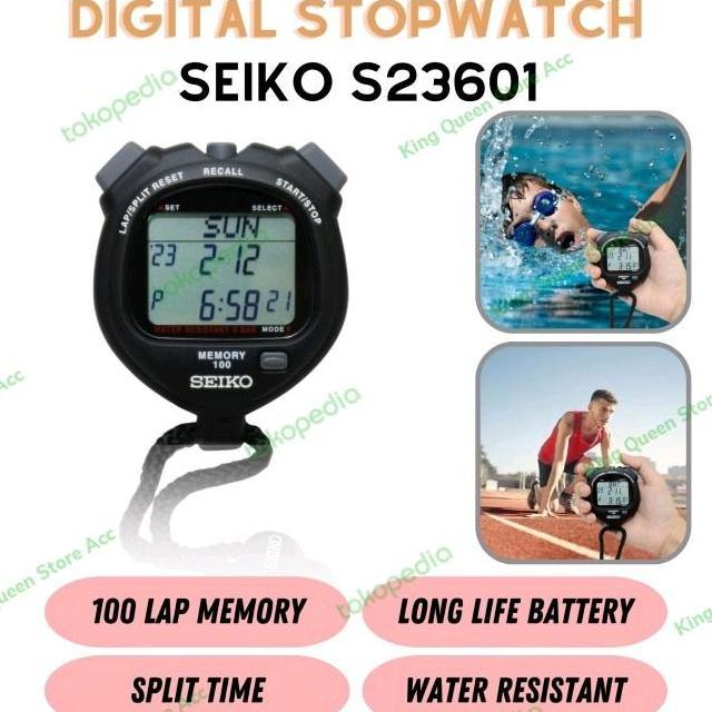 Pengukur Waktu Stopwatch Seiko S23601P