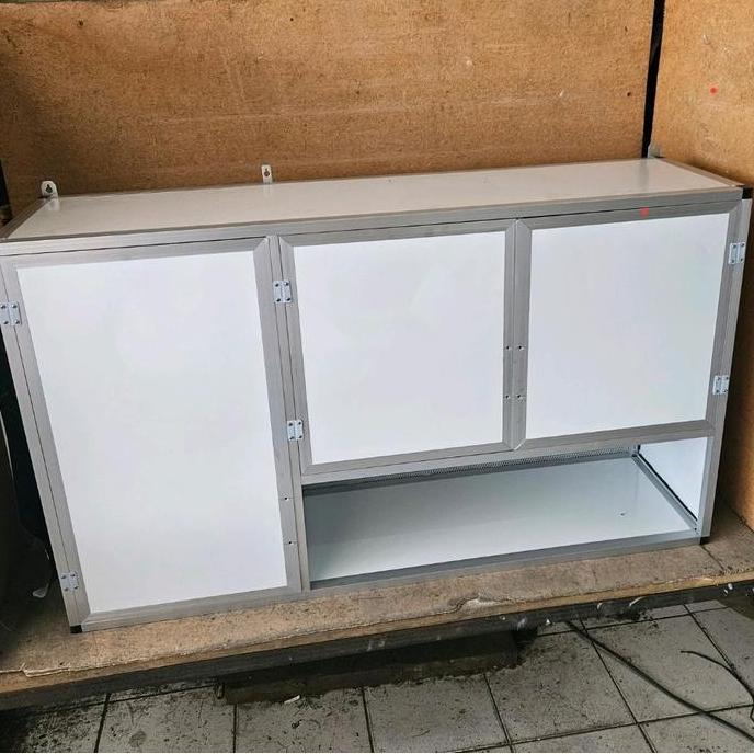 TERLARIS RAK GANTUNG KITCHEN SET ATAS ALUMINIUM ABUMBU