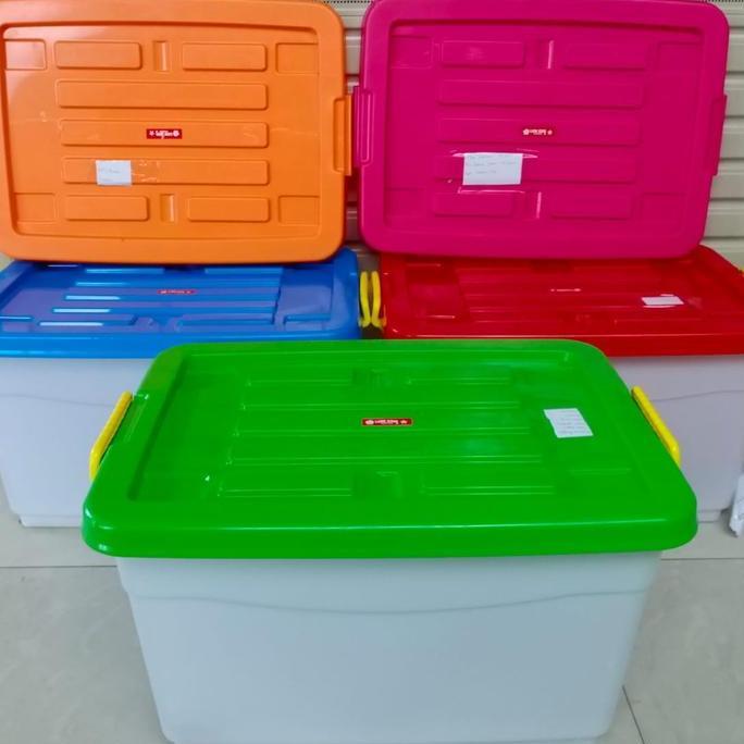 Container Box Plastik Lion Star - Wagon 82L 82 / kontainer box plastik